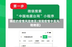 绵阳的疫情风险地区(绵阳疫情中高风险地区)