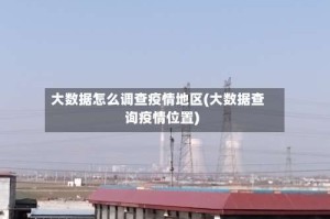 大数据怎么调查疫情地区(大数据查询疫情位置)