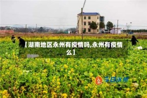 【湖南地区永州有疫情吗,永州有疫情么】