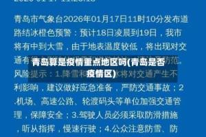青岛算是疫情重点地区吗(青岛是否疫情区)