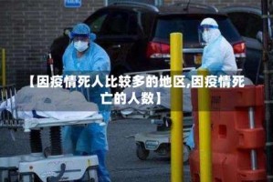 【因疫情死人比较多的地区,因疫情死亡的人数】