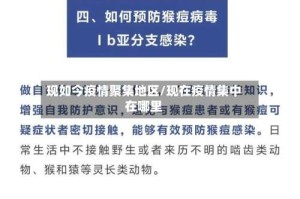 现如今疫情聚集地区/现在疫情集中在哪里