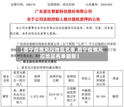 【西宁疫情风控地区名单,西宁疫情风控地区名单最新】-第2张图片