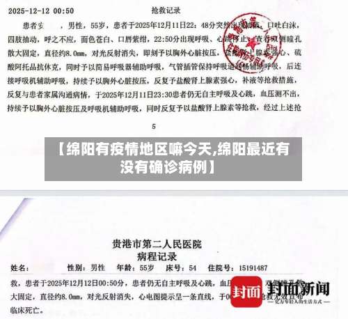 【绵阳有疫情地区嘛今天,绵阳最近有没有确诊病例】-第1张图片