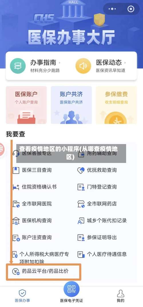 查看疫情地区的小程序(从哪查疫情地区)-第3张图片