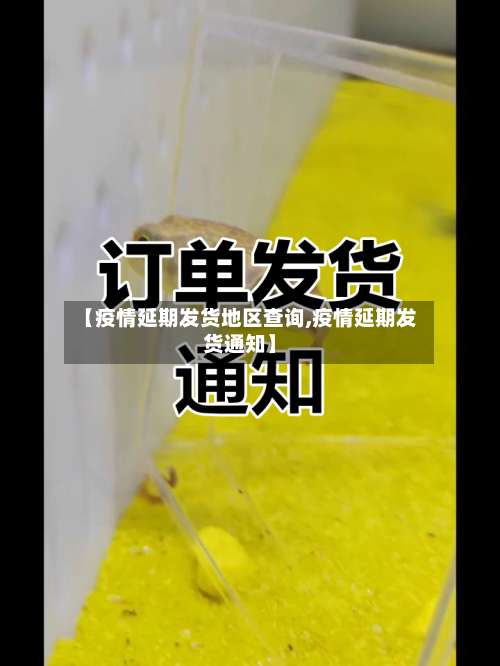 【疫情延期发货地区查询,疫情延期发货通知】-第1张图片