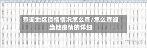 查询地区疫情情况怎么查/怎么查询当地疫情的详细-第2张图片