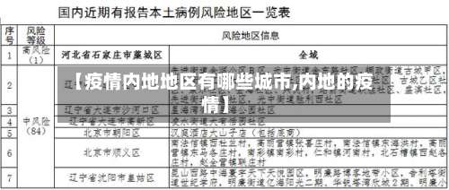 【疫情内地地区有哪些城市,内地的疫情】-第2张图片