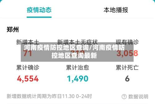 河南疫情防控地区查询/河南疫情防控地区查询最新-第3张图片