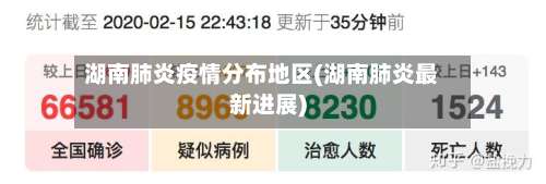 湖南肺炎疫情分布地区(湖南肺炎最新进展)-第2张图片