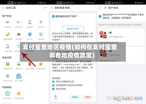 支付宝查地区疫情(如何在支付宝查询各地疫情政策)-第2张图片