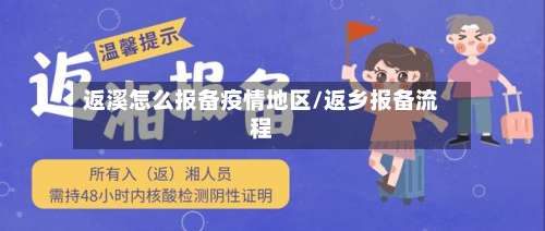 返溪怎么报备疫情地区/返乡报备流程-第3张图片