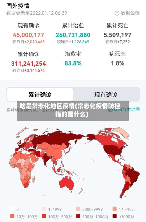 啥是常态化地区疫情(常态化疫情防控指的是什么)-第1张图片