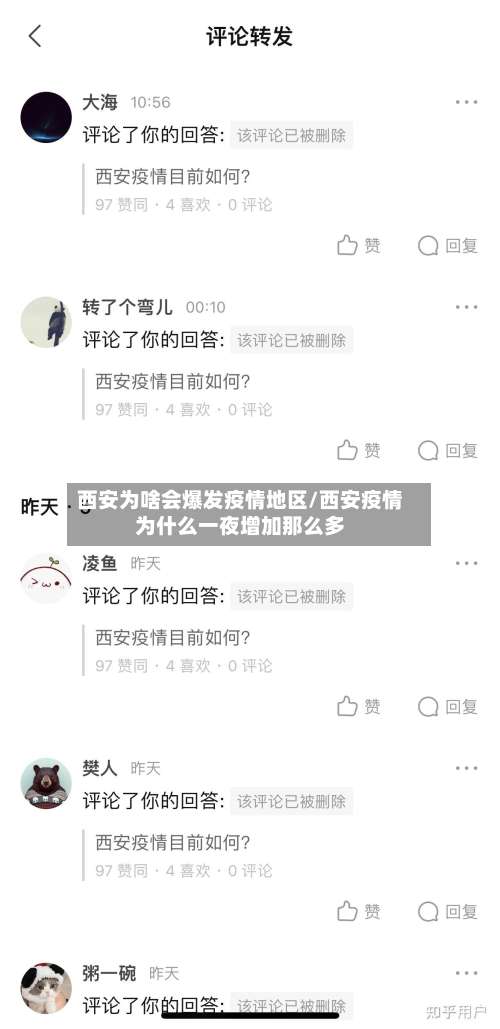 西安为啥会爆发疫情地区/西安疫情为什么一夜增加那么多-第1张图片