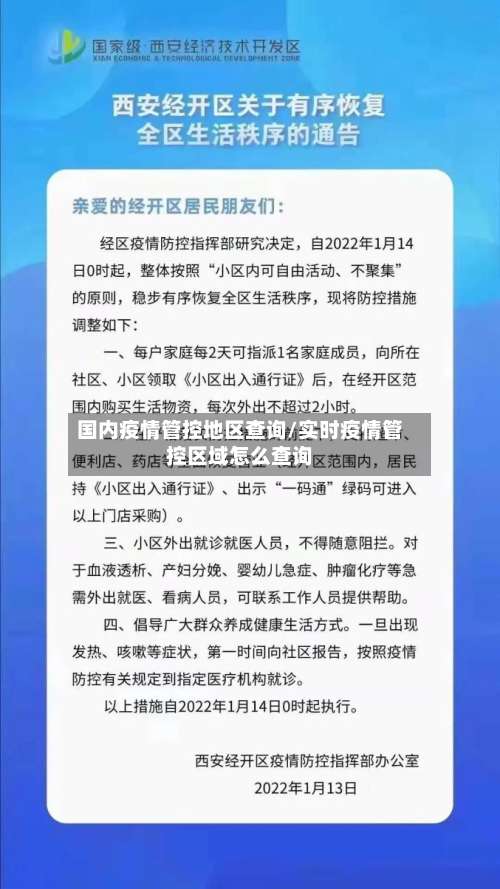国内疫情管控地区查询/实时疫情管控区域怎么查询-第1张图片