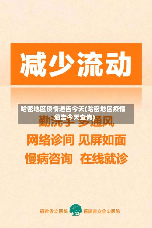 哈密地区疫情通告今天(哈密地区疫情通告今天查询)-第1张图片
