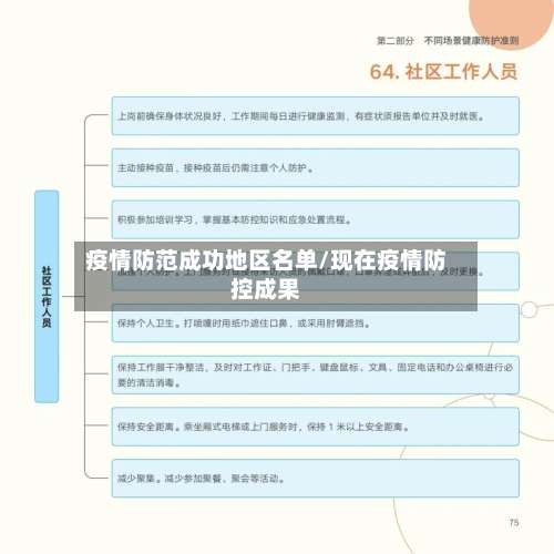 疫情防范成功地区名单/现在疫情防控成果-第3张图片
