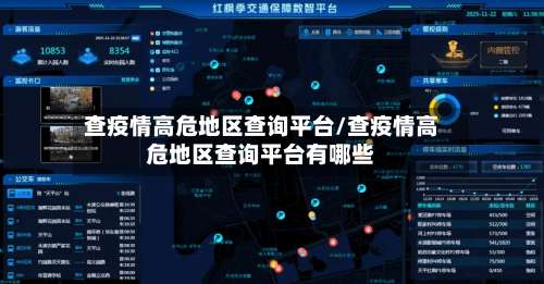 查疫情高危地区查询平台/查疫情高危地区查询平台有哪些-第1张图片